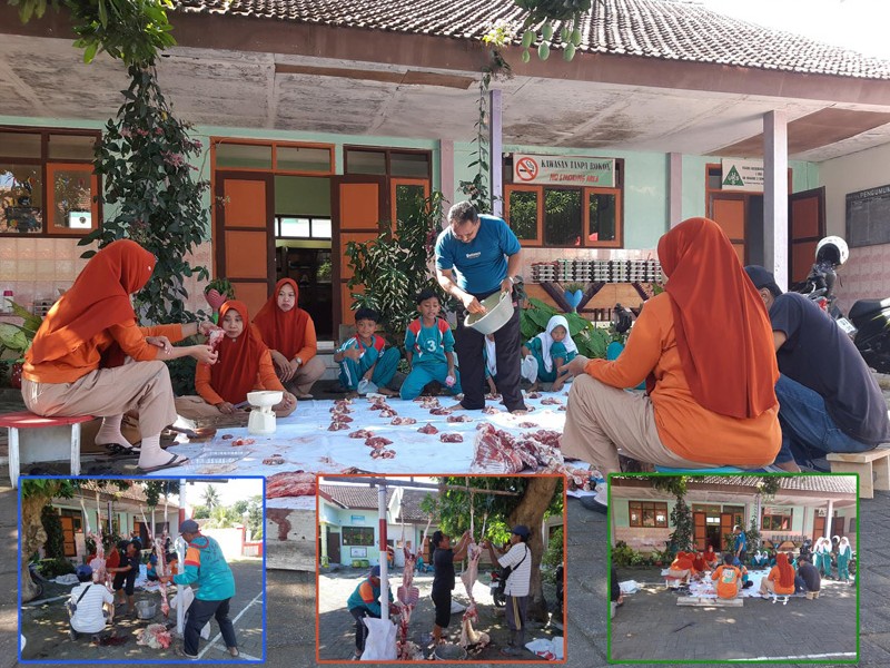 Pelaksanaan Ibadah Qurban 1448 H di SD Negeri 3 Sumberkolak