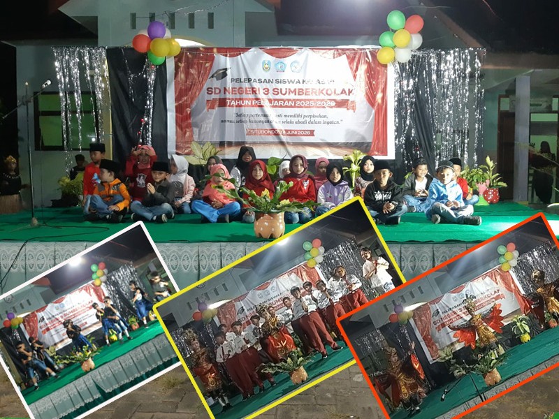 Malam Pelepasan Siswa Kelas IV SDN 3 Sumberkolak